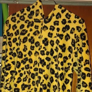 Cheetah onesie!